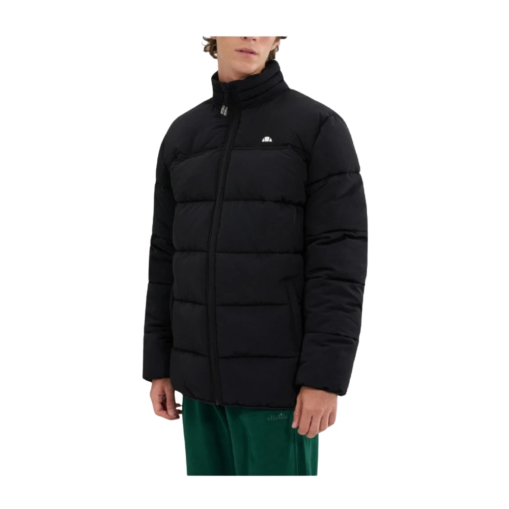 Ellesse Herren Schwarz Jacken, K, Sgröße: