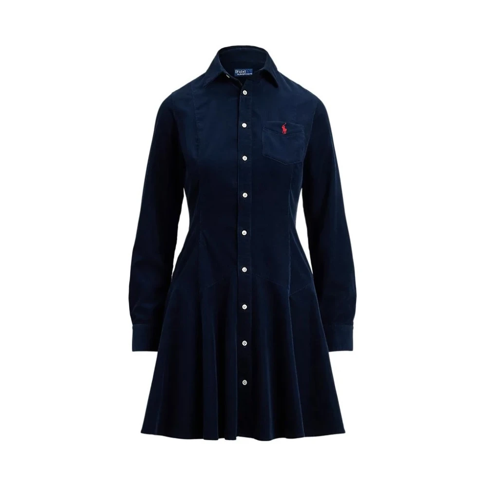 Polo Ralph Lauren Women's Blue Shirt Dresses, Xs, Shirt Dress