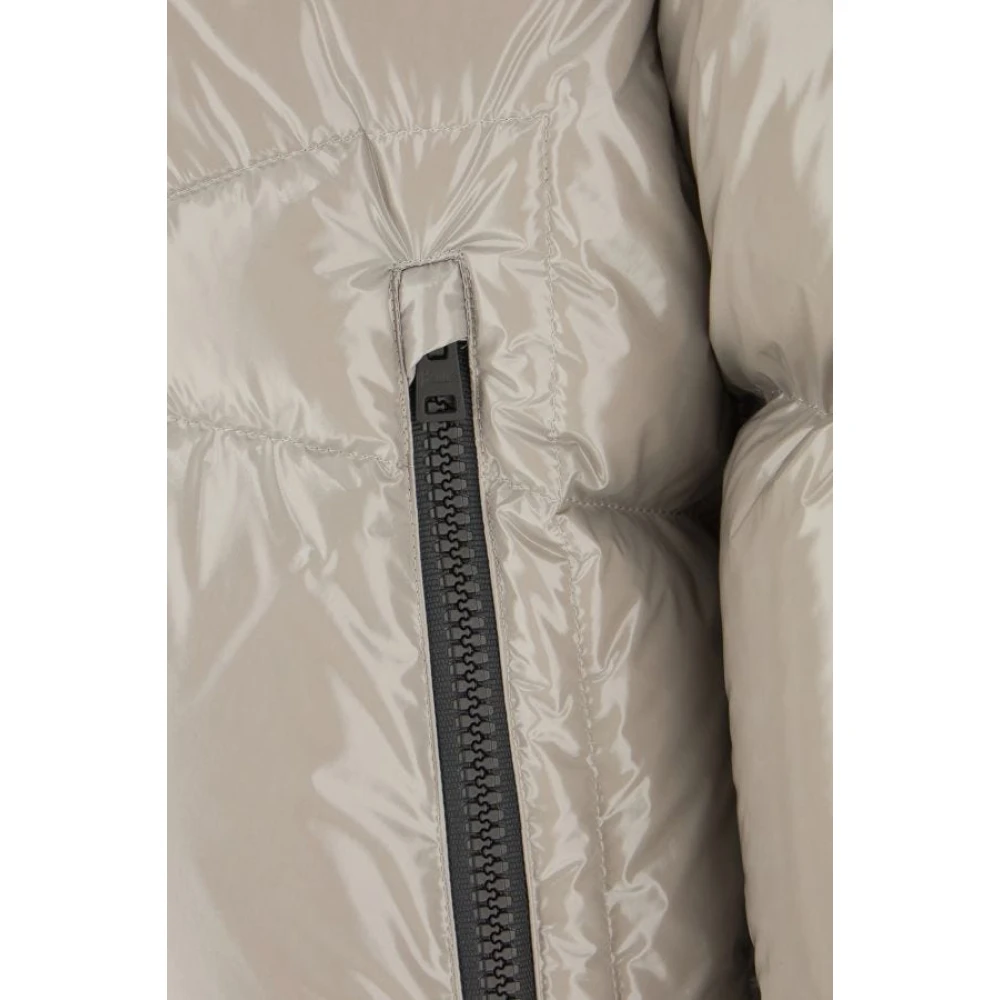 Herno Grijze Rits Hoodie Jas Gray Heren