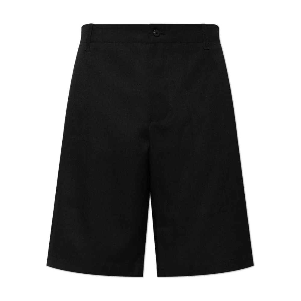 Jacquemus Black Bermudas, Male, M, The Camargue Shorts