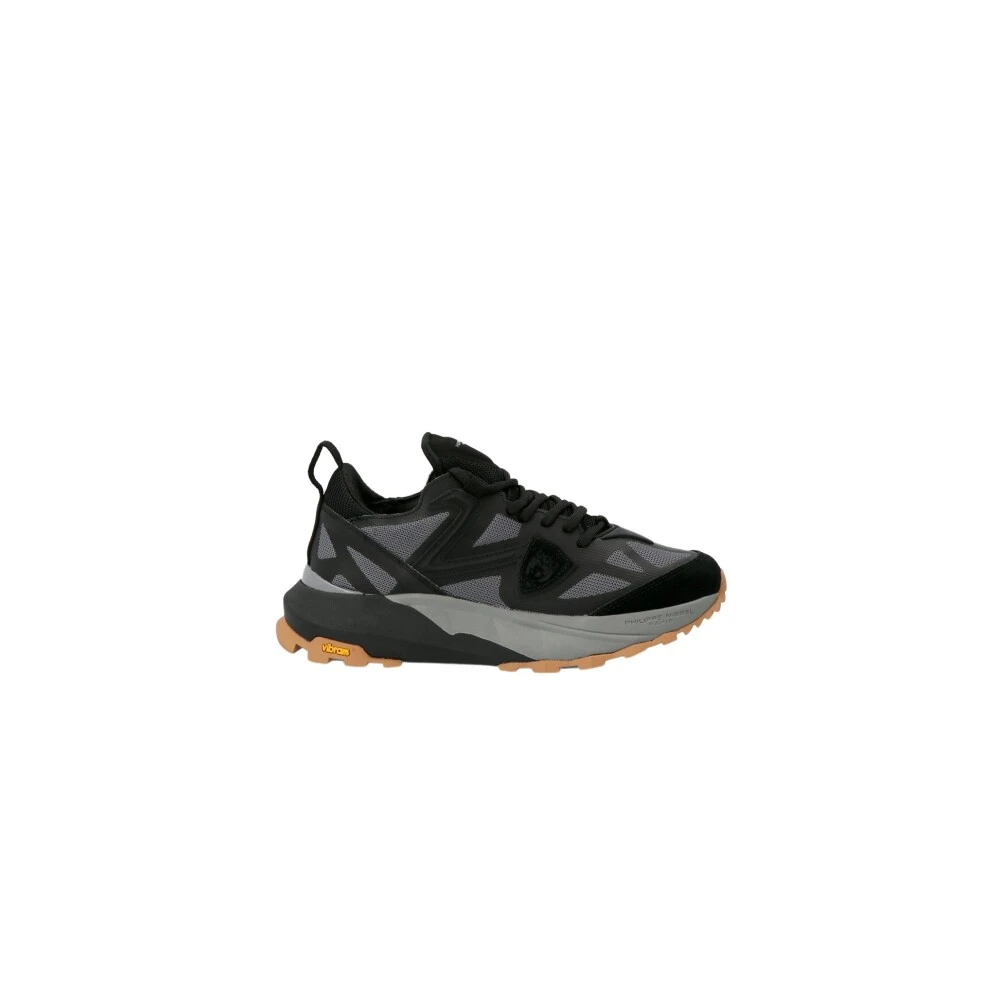 Philippe Model Zwarte Rocx Lage Top Sneakers Dames Schoenen