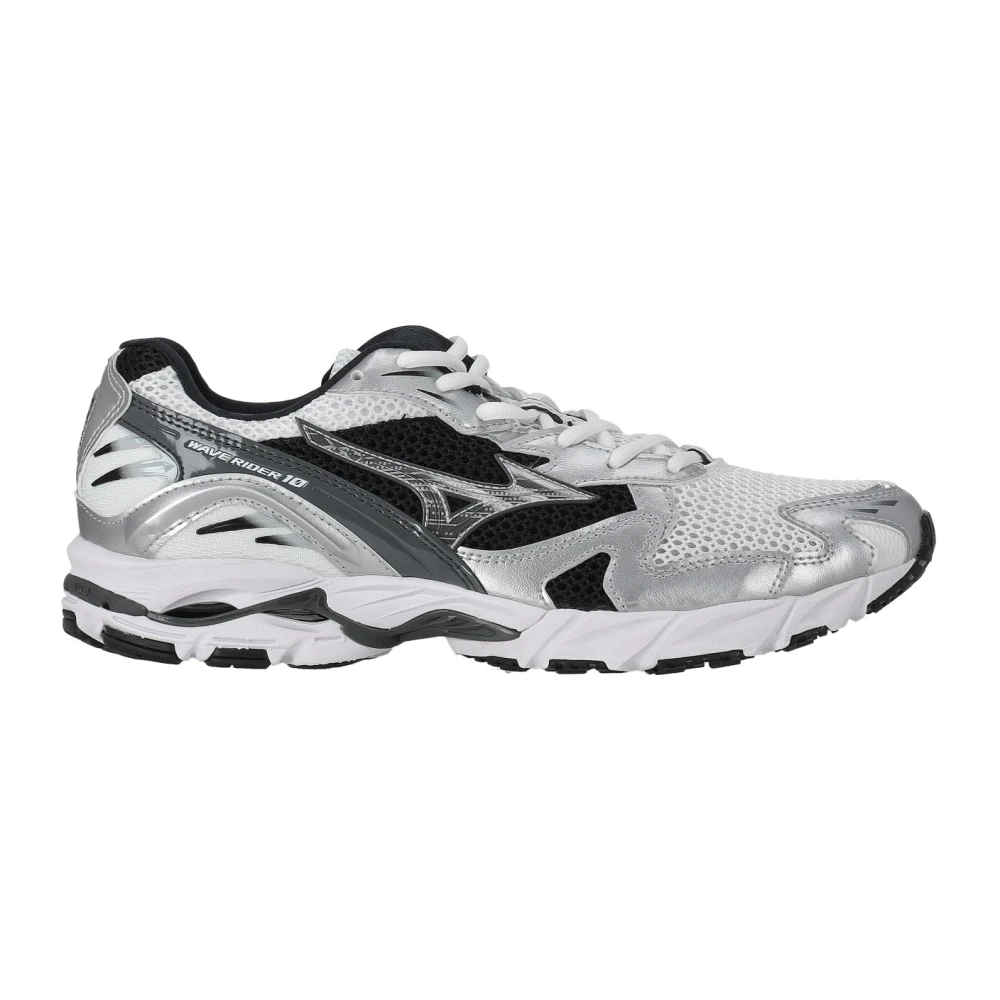 Mizuno Men's Multicolor Sneakers, 10 Uk, Wave Rider 10 Trainers