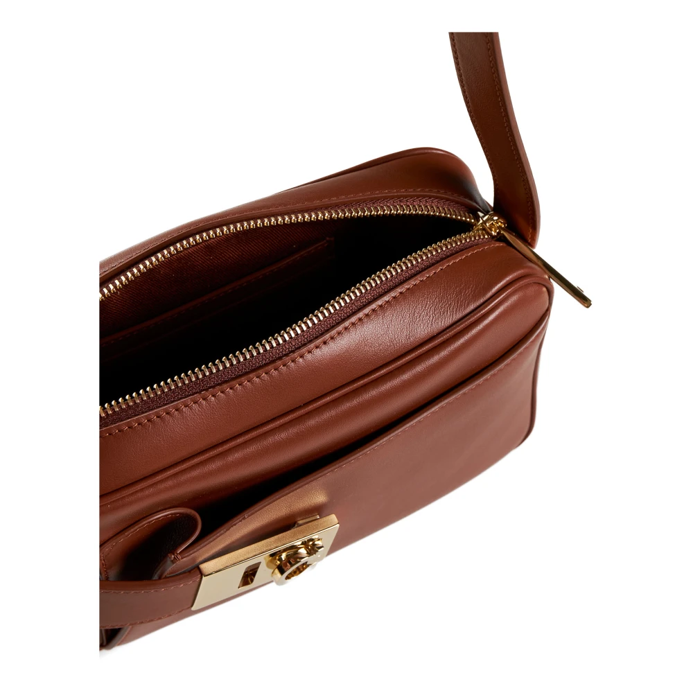 Salvatore Ferragamo Stijlvolle Tassen Collectie Brown Dames