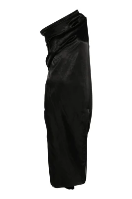 One-Shoulder Slip Midi Klänning