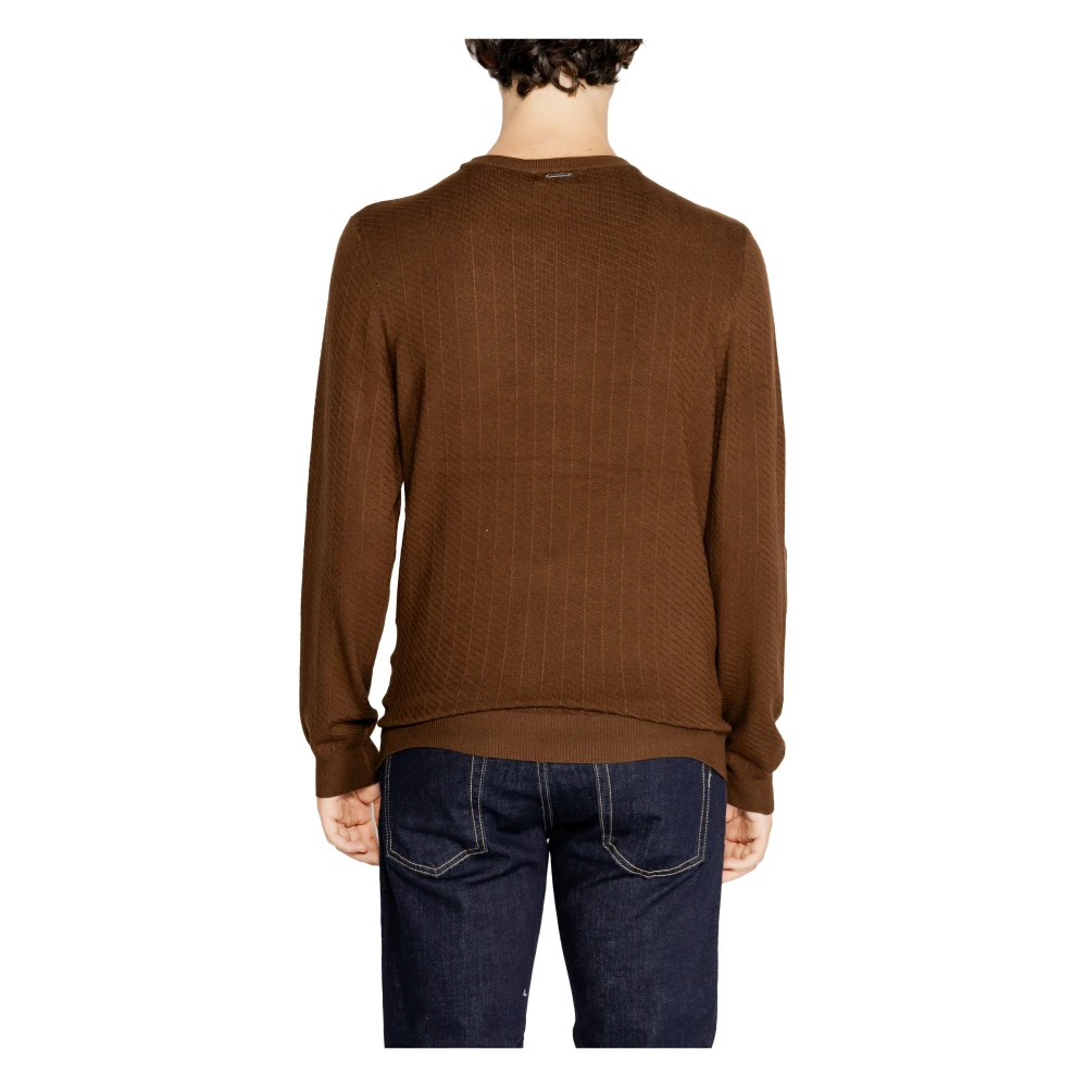 Antony Morato 3D Viscose Blend Herentrui Brown Heren