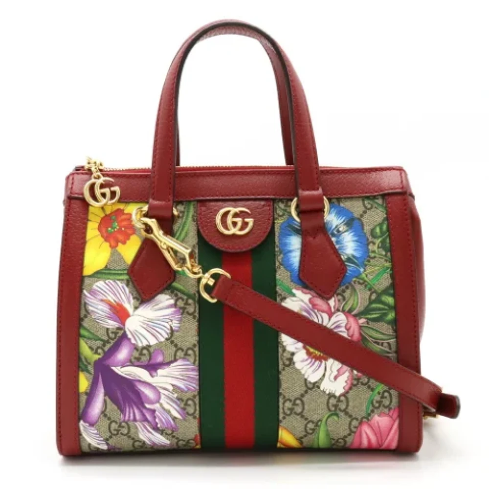 Gucci Vintage Pre-owned Plastic handbags Multicolor Dames