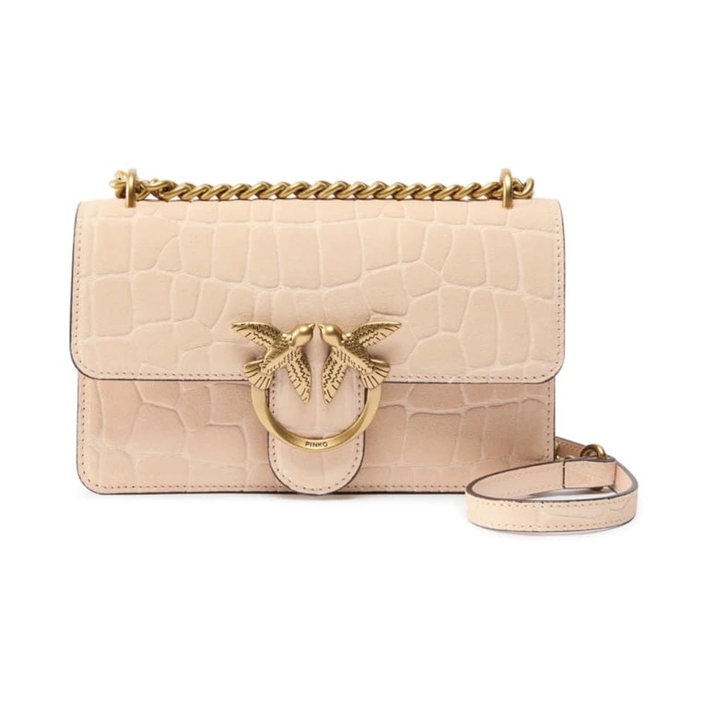Pinko Women's Beige Mini Love Bag One - Cross Body Bags - One Size - Bags