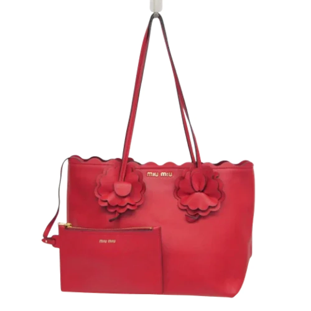Pre-owned > Pre-owned Bags > Pre-owned Tote Bags - - Miu Miu Pre-owned - Modalova