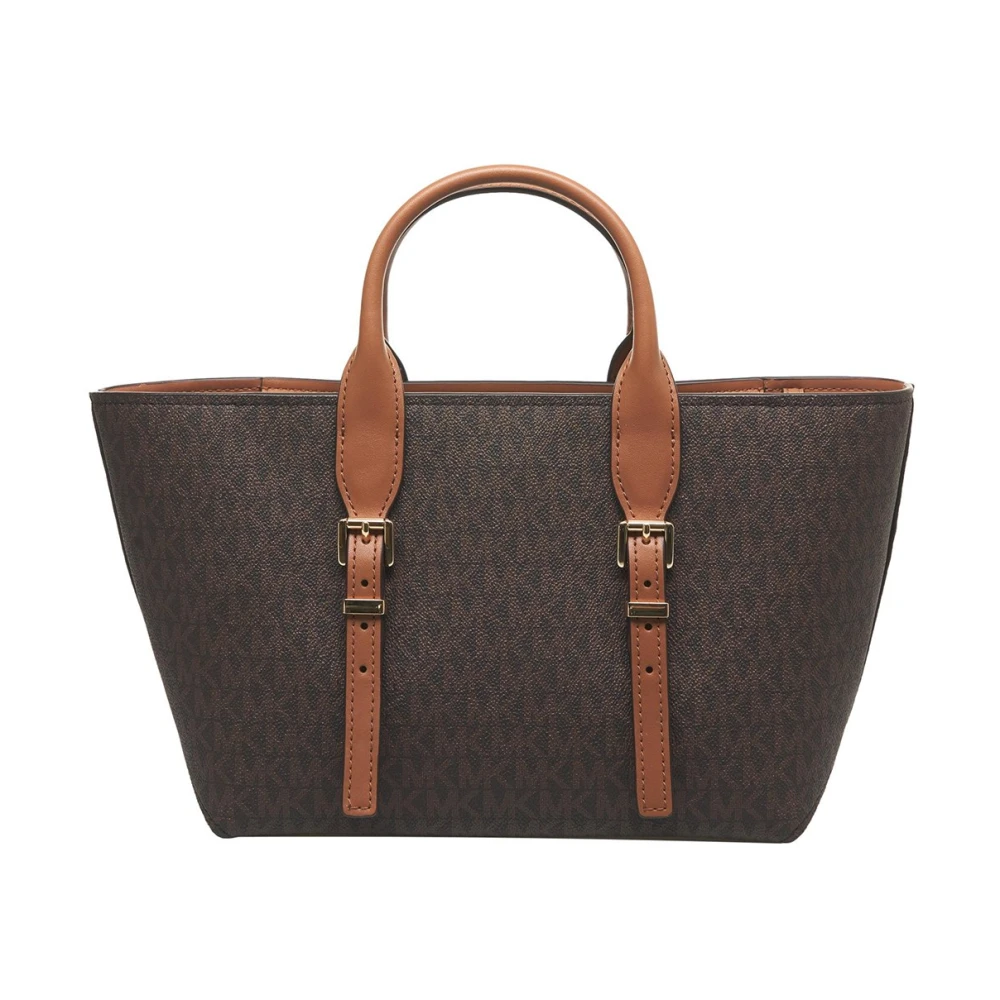 Michael Kors Bruine Handtas Moore Tote Tas Brown Dames