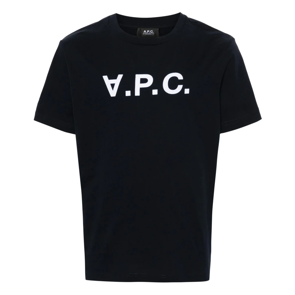 A.p.c. - Tops > T-Shirts - Blue - A.p.c. - Modalova