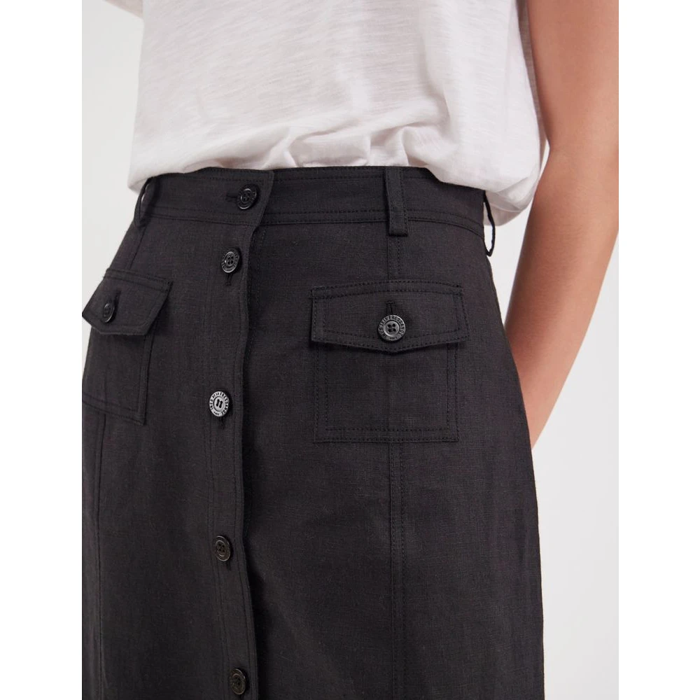 Ines De La Fressange Paris Rachel rok Black Dames