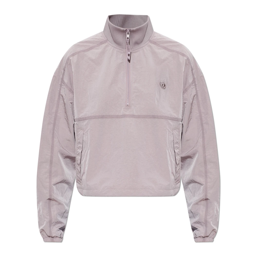 Diesel Vrouw Purper Jassen Dames, Paars, 2XS, G-Anock Jas