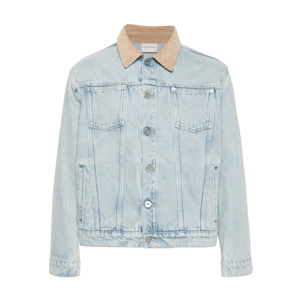 Drole de Monsieur Denim Jack Collectie Blue Heren
