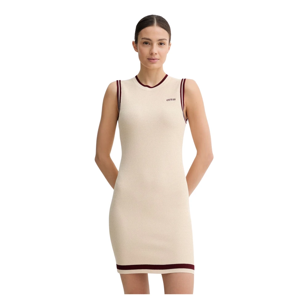 Guess Donna Beige Abiti, S, New,