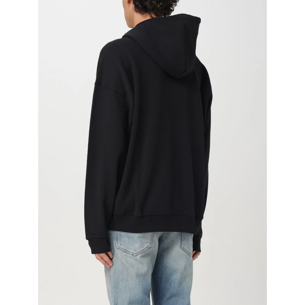 Diesel Zomer Fleece Big Oval Stijl Black Heren