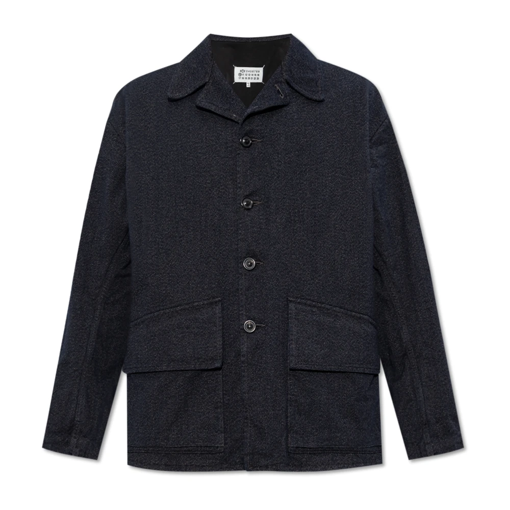 Maison Margiela Jas met zakken Black Heren