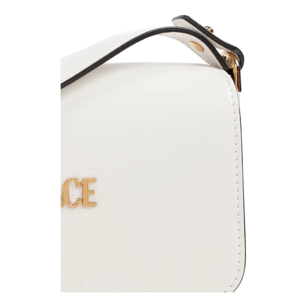 Versace Schoudertas Tag Mini White Dames