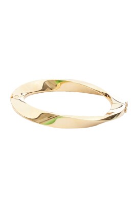 pre-owned-elegant-twisted-design-bangle-minimalist-style