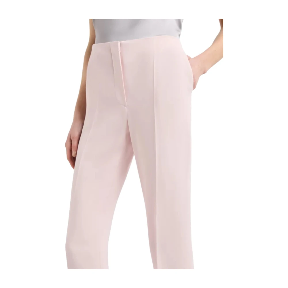 Emporio Armani Slim-fit Trousers Pink Dames