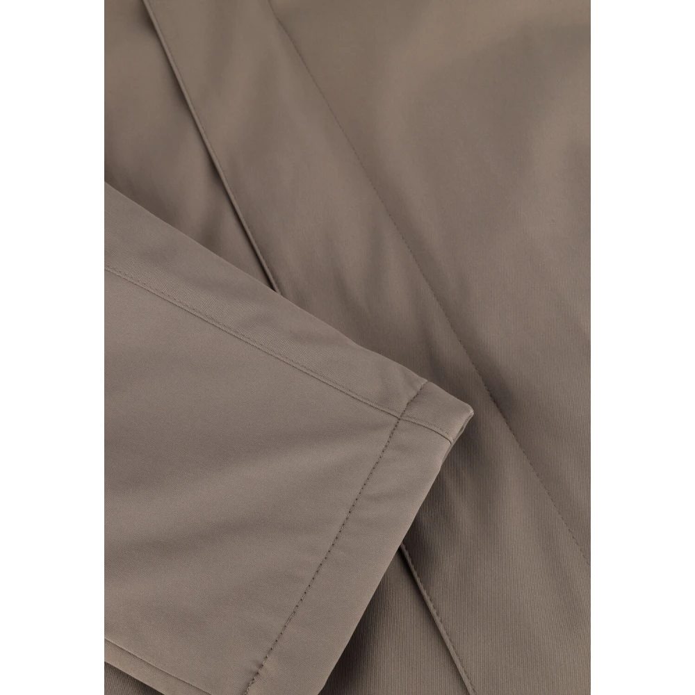 Profuomo Bruine Parka voor Mannen Brown Heren