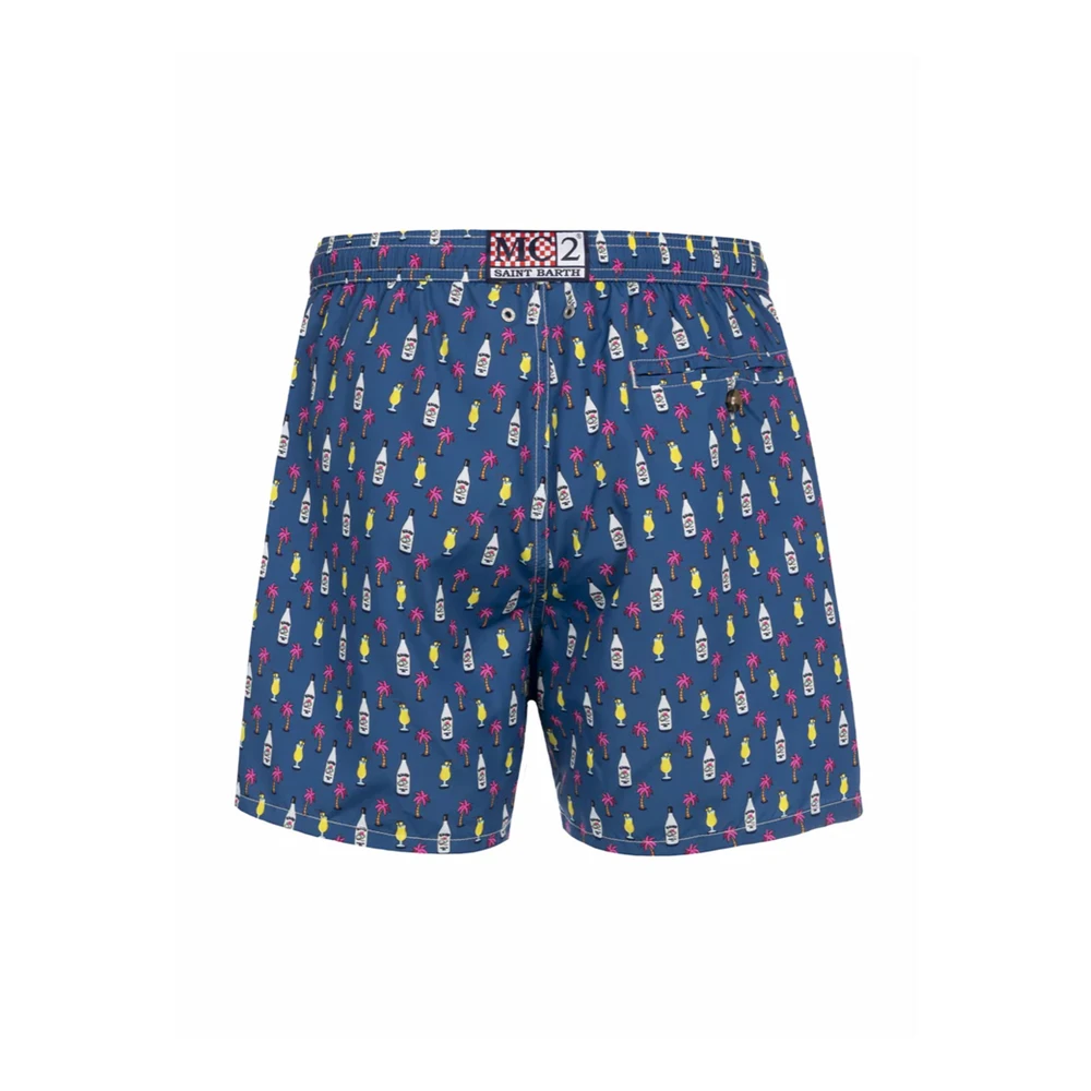 Saint Barth Mare Cocktail Boxer Shorts Multicolor Heren