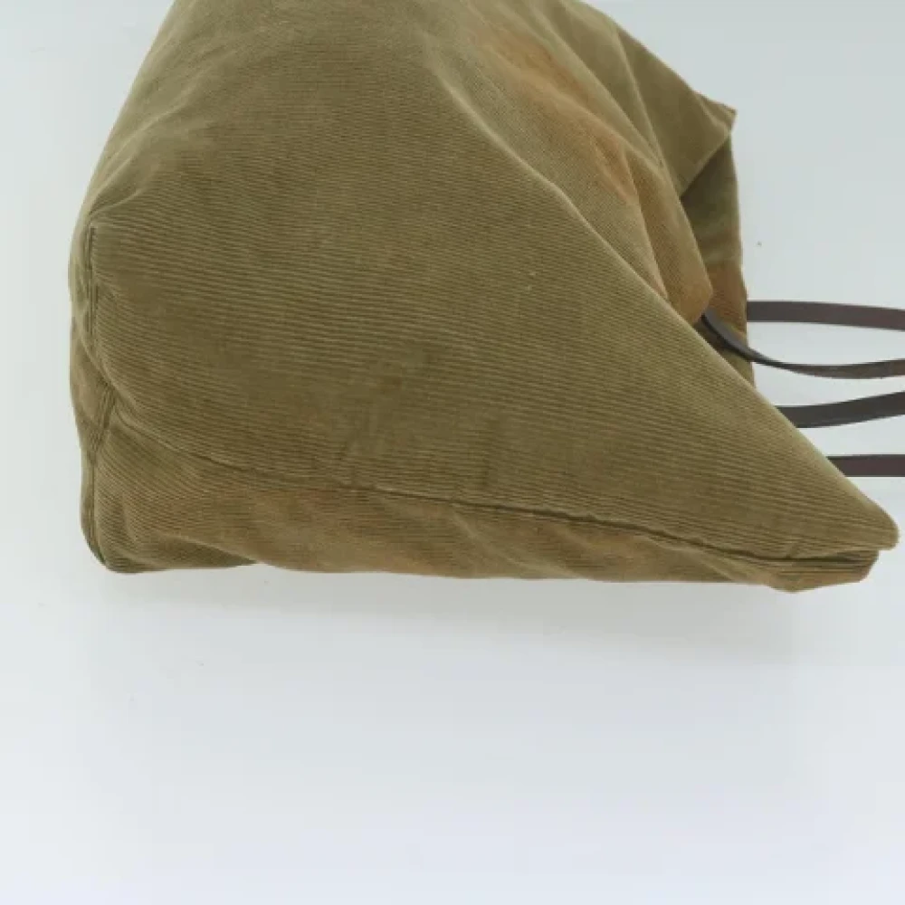 Fendi Vintage Pre-owned Corduroy fendi-bags Brown Dames
