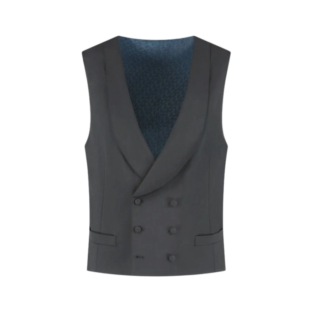 Michael Kors Gray Suit Vest - Male - Waistcoats - L - Suits