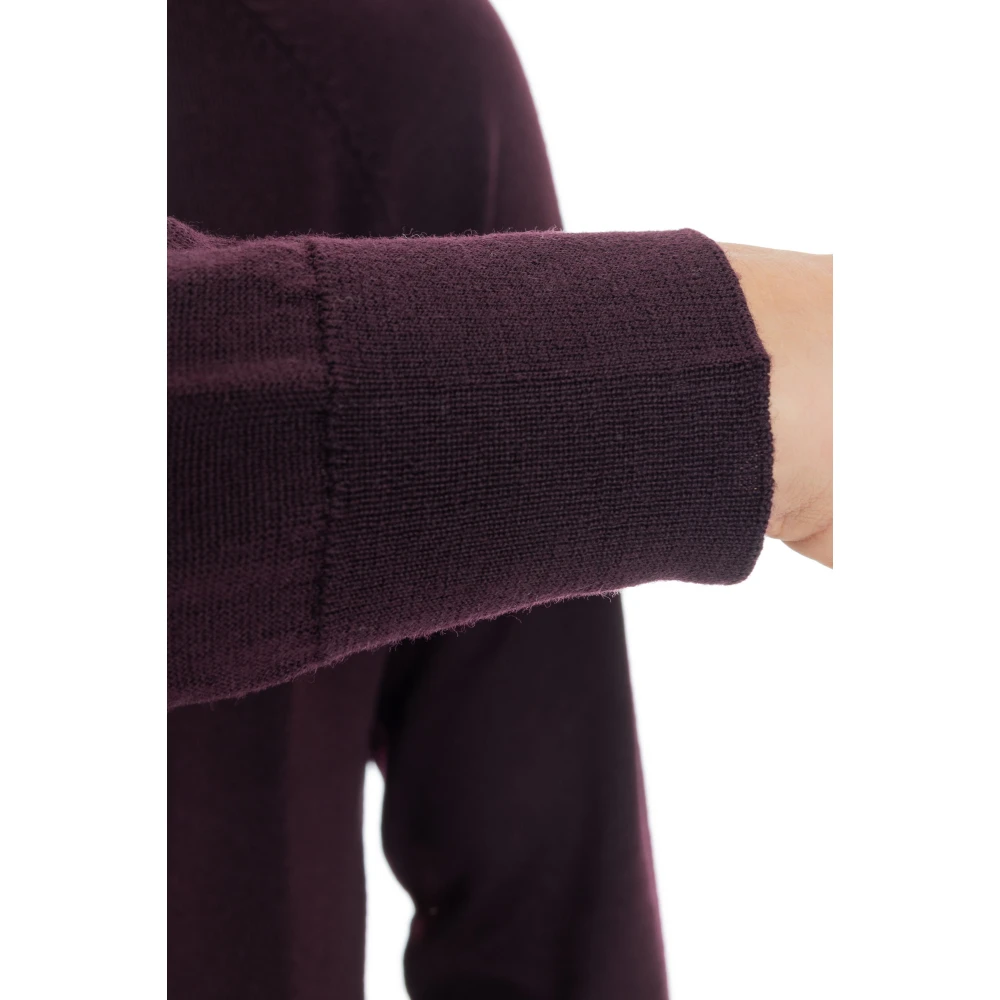 Eleventy Bordeaux Sweaters met Italiaans garen Red Heren