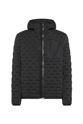 Stretch Puffer med Geometriska Sömmar