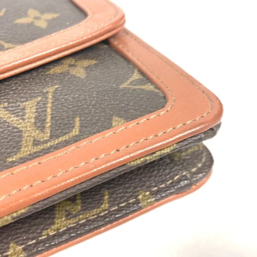 Louis Vuitton Vintage Pre-owned Cotton louis-vuitton-bags Brown Dames