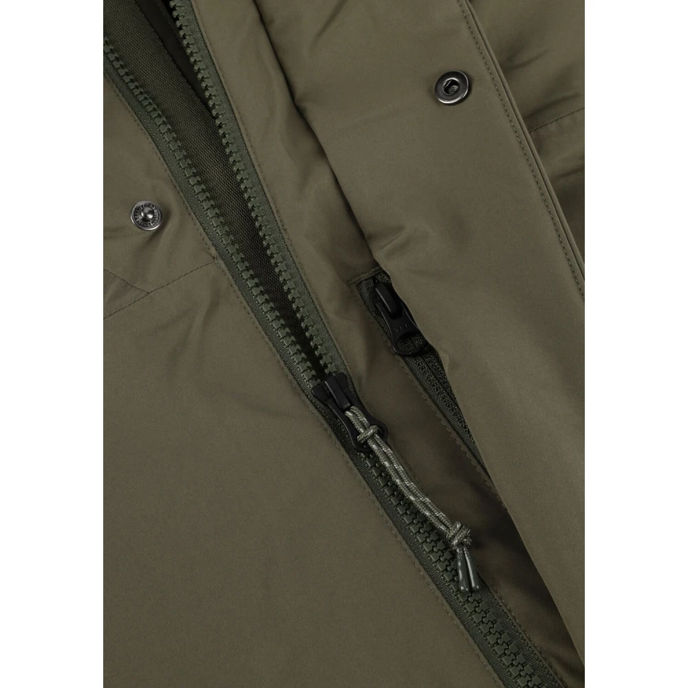 Peak Performance Groene Geïsoleerde Parka voor Mannen Green Heren