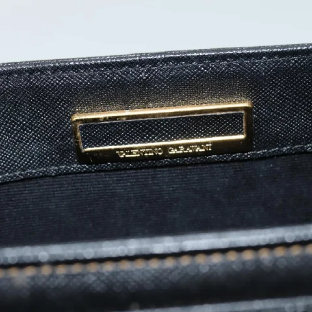 Valentino Vintage Pre-owned Leather handbags Black Dames