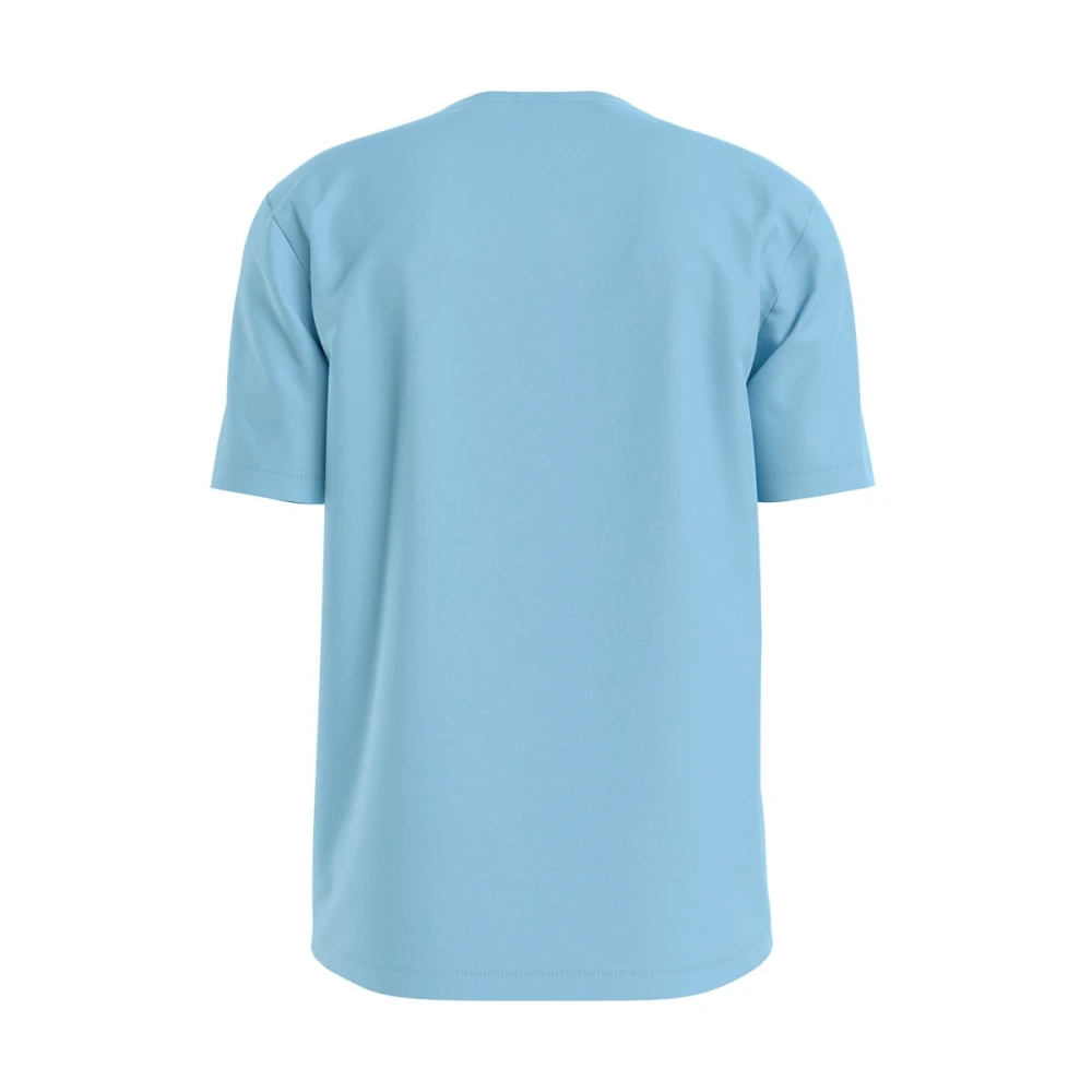 Calvin Klein Heren Katoenen T-shirt Blue Heren