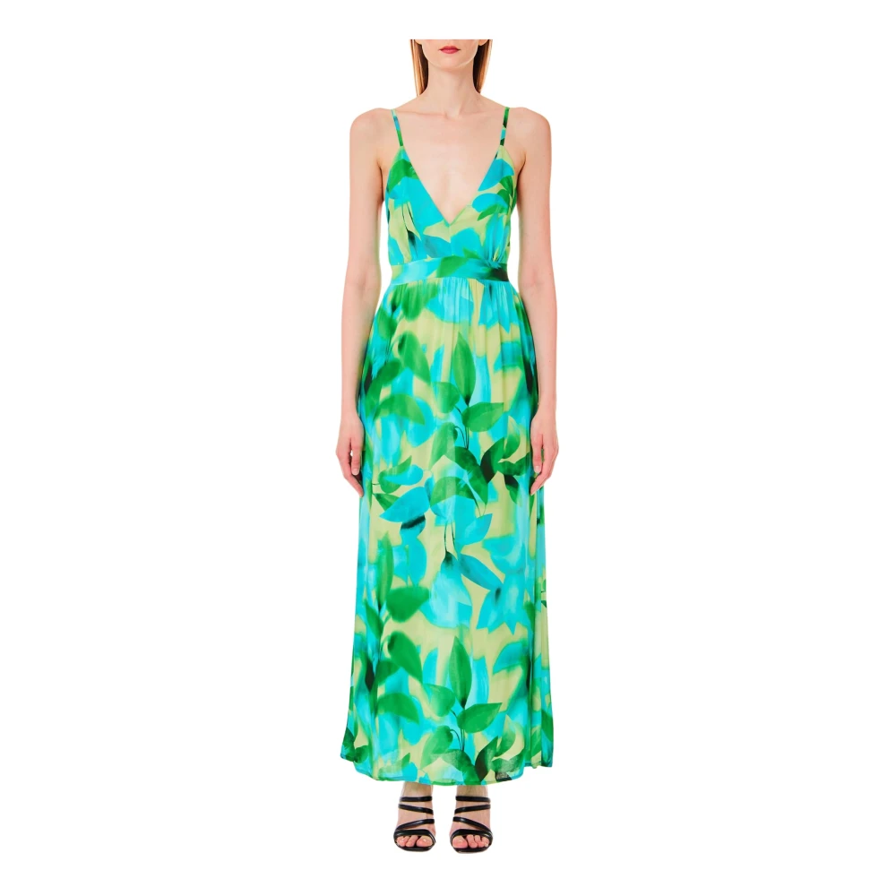 Liu Jo Navy Statement Jurk Multicolor Dames