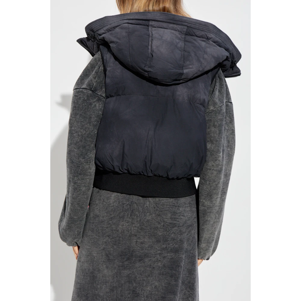 Diesel Donsvest 'W-Peyt' Black Dames