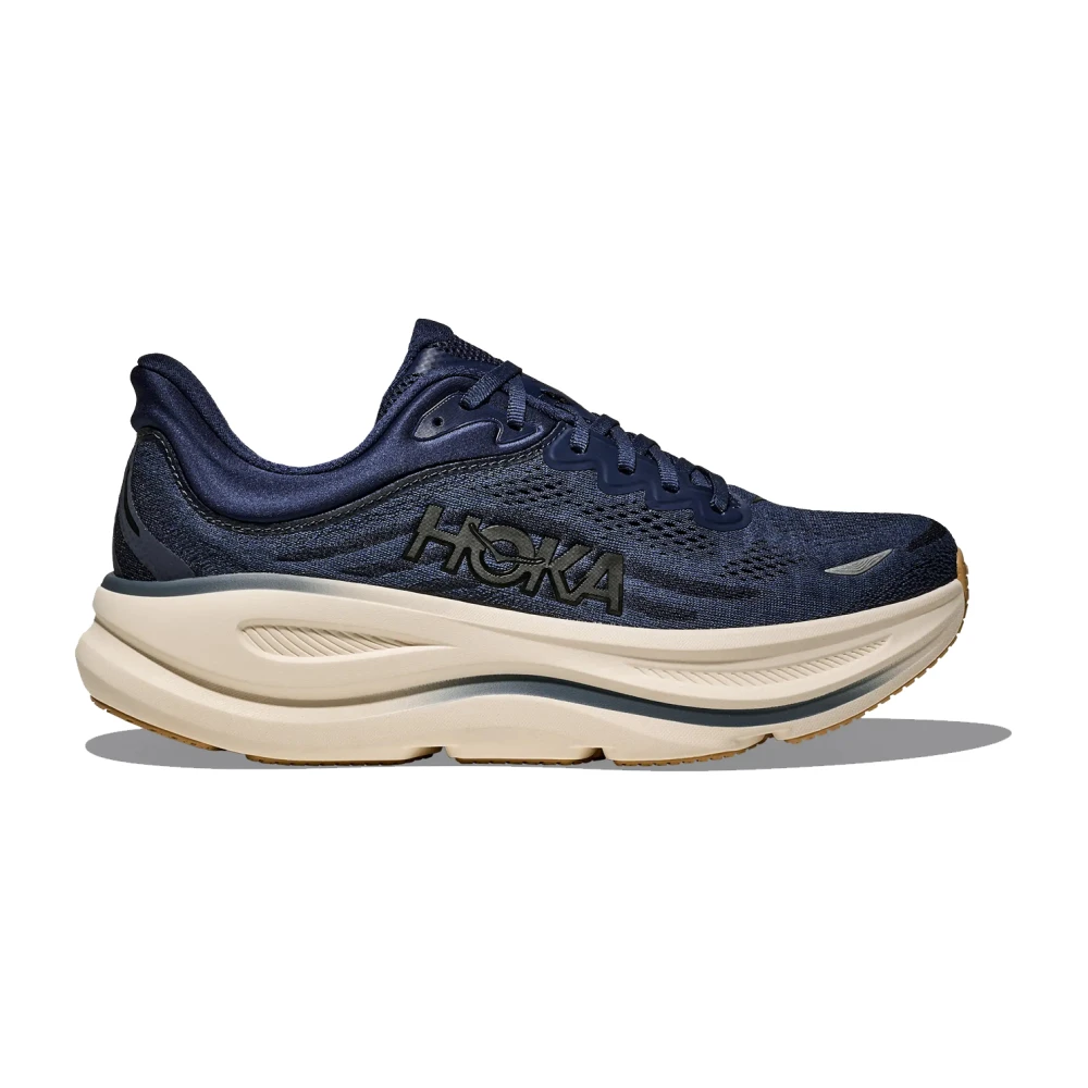 Hoka One One Blue Running Shoes, Male, 9 Uk, Bondi 9