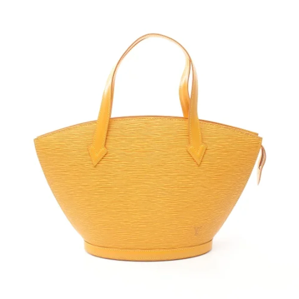 Louis Vuitton Vintage Pre-owned Leather totes Yellow Dames