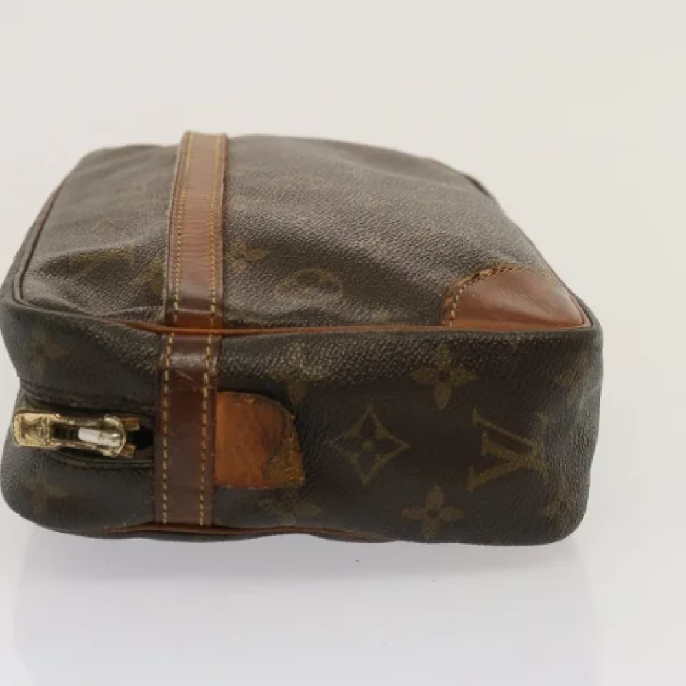 Louis Vuitton Vintage Pre-owned Canvas clutches Brown Dames