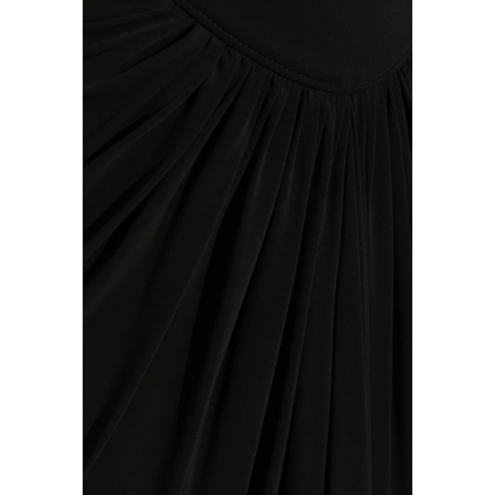 Alaïa Rok met draperie Black Dames