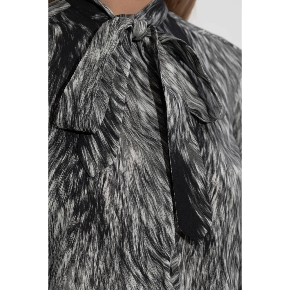 Dolce & Gabbana Zijden overhemd Black Dames