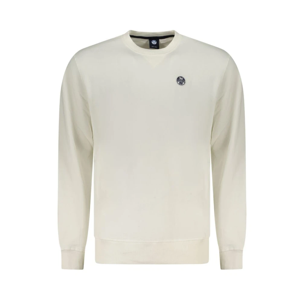 North Sails Men's Beige Sweatshirts, M, Long-Sleeved Sweatshirt