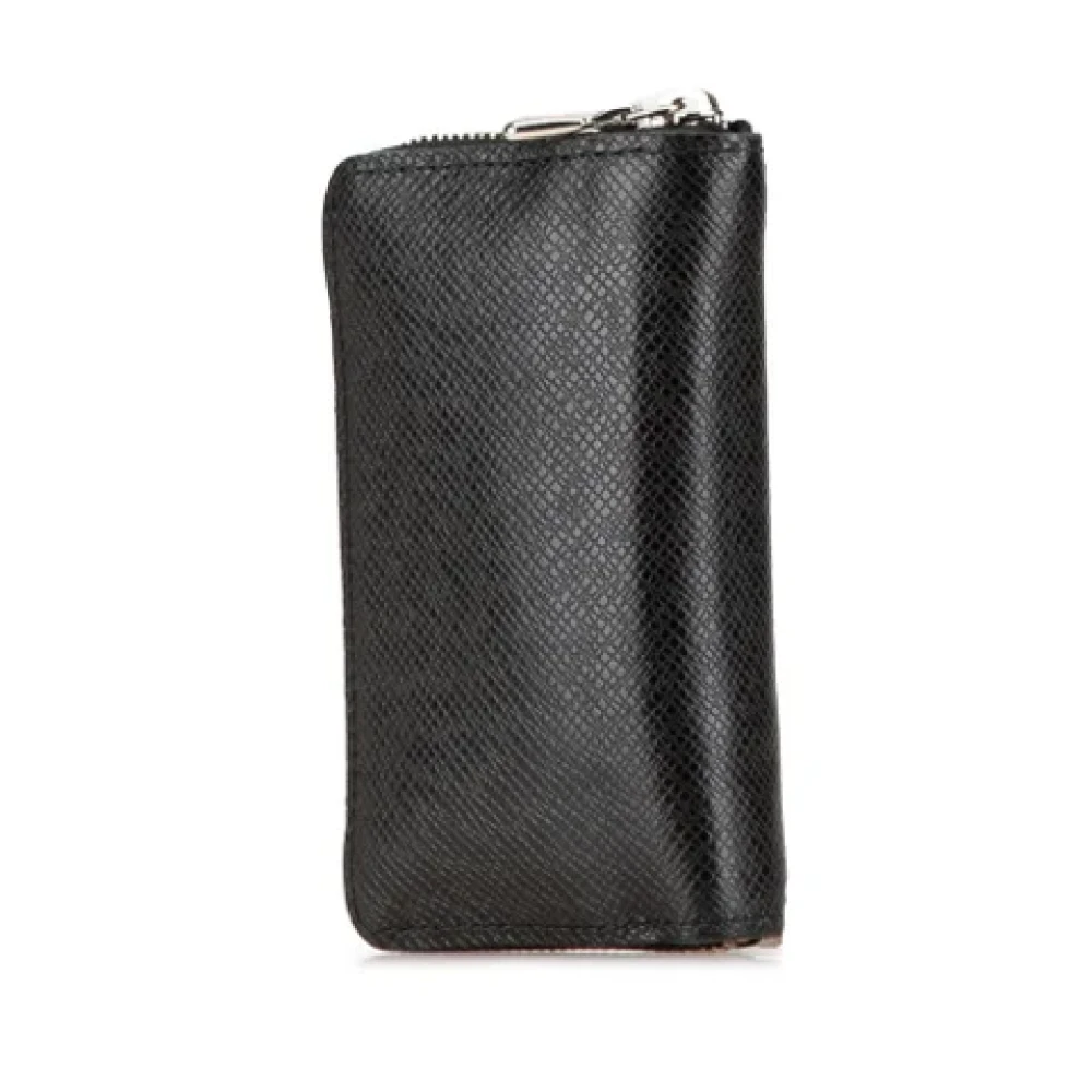 Louis Vuitton Vintage Pre-owned Leather wallets Black Dames