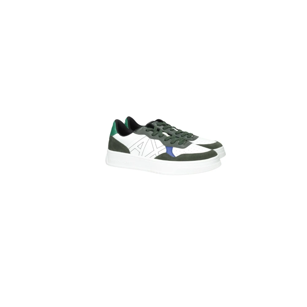Armani Exchange Klassieke Sneakers Green Heren