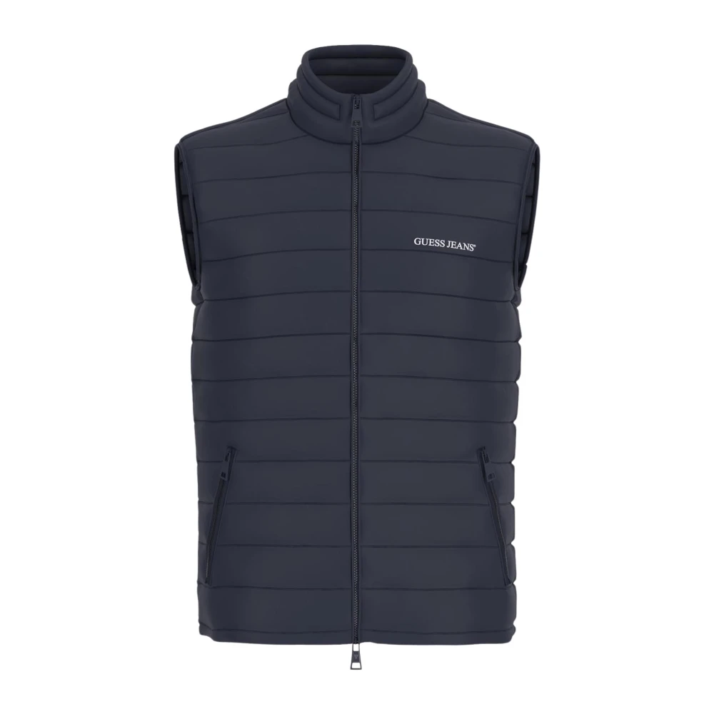 Guess - Jackets > Vests - Blue - Guess - Modalova