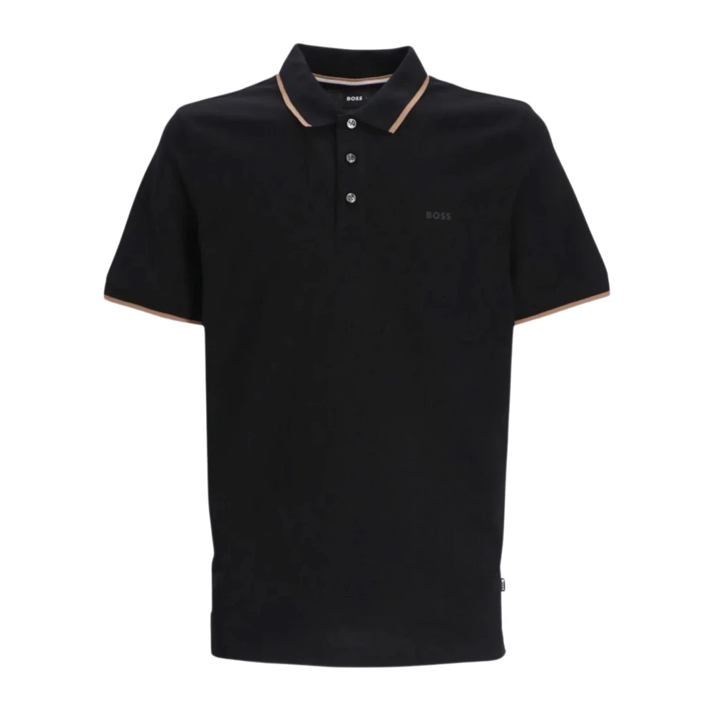 Hugo Boss Herr Polo Skjorta Parlay 190 Black, Herr