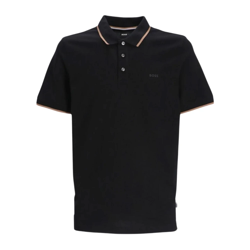 Hugo Boss Heren Polo Shirt Parlay 190 Black Heren