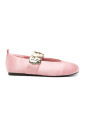 pink-elastic-strap-flat-shoes