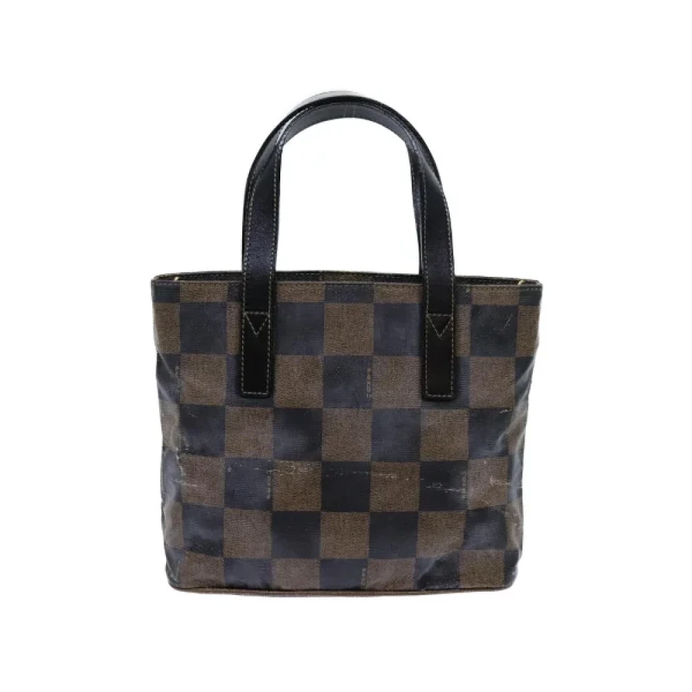 Fendi Vintage Pre-owned Canvas handbags Brown Dames