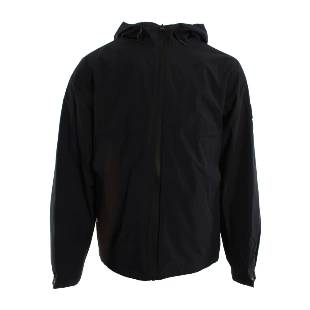 Tommy Hilfiger Men's Blue Light Jackets, S, Portland Hooded Jacket