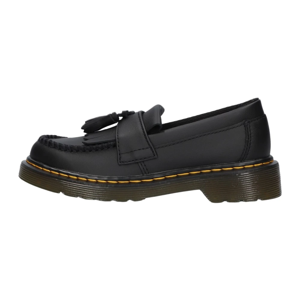 Dr. Martens Flickor Loafers Adrian J Fransar Tassel Black, Flicka